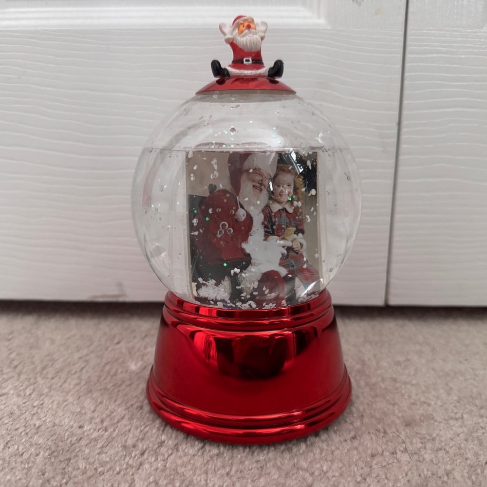 Santa Snow Globe